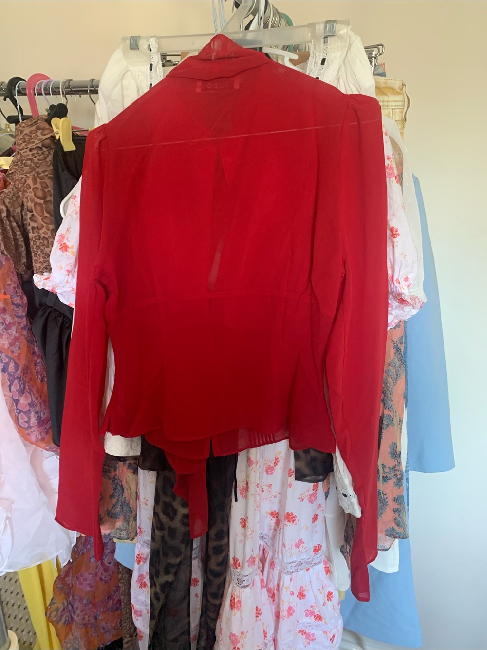 NWT Danielle Guizio Ara Long Sleeve Top - Picture 5 of 6